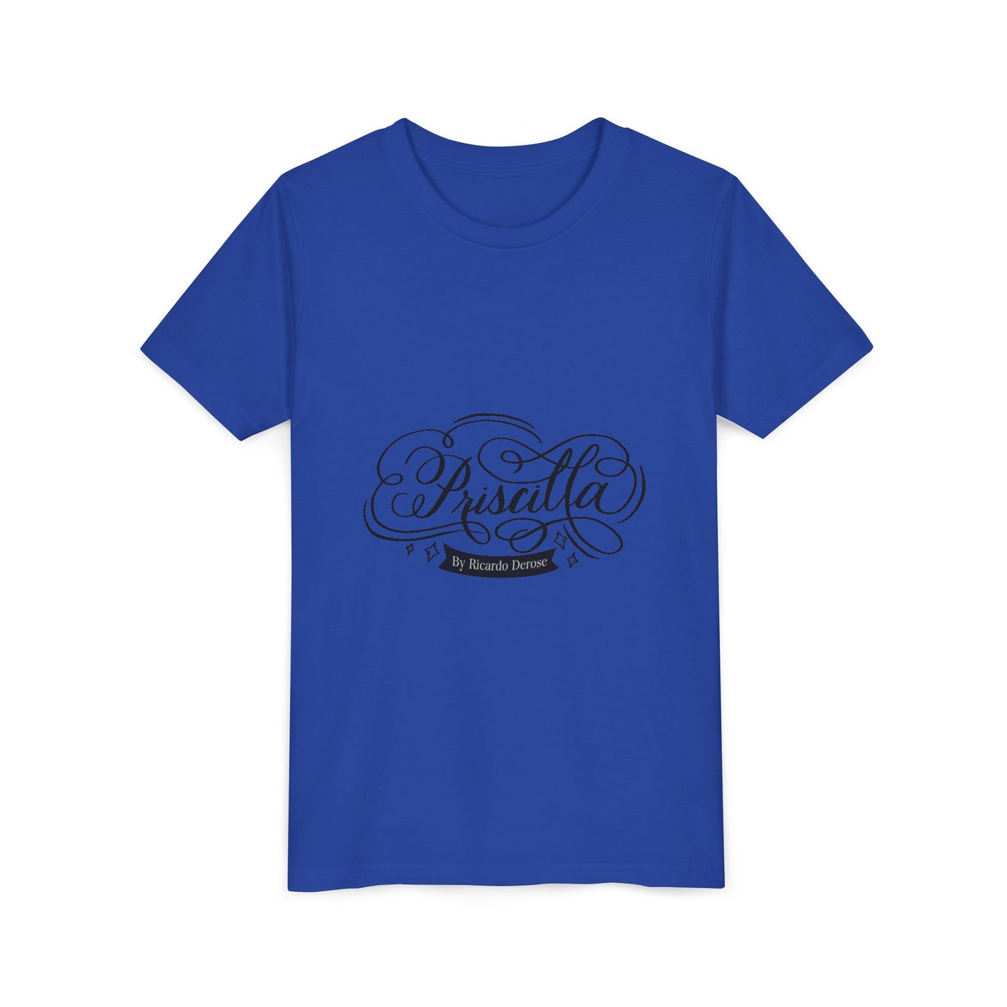 Personalized Priscilla Youth Short Sleeve Tee - Stylish & Comfortable Kids' T-Shirt