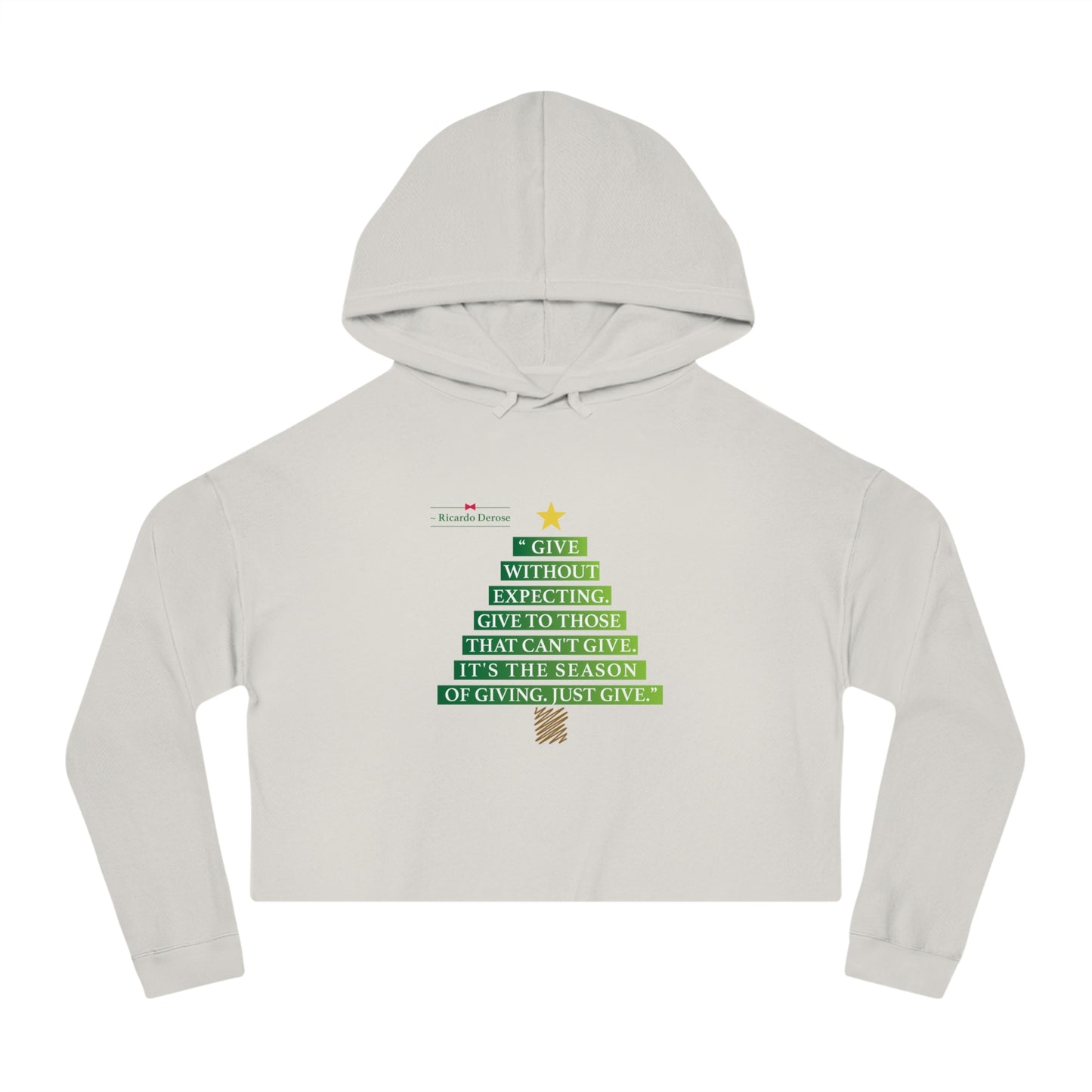 A Christmas Story - Women’s Cropped Hooded Sweatshirt