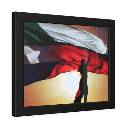 Palestine Flag Framed Poster