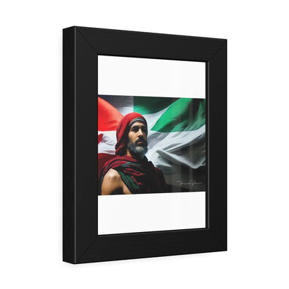 Framed Free Palestine Paper Posters