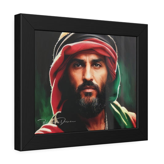 Palestine Man Framed Poster