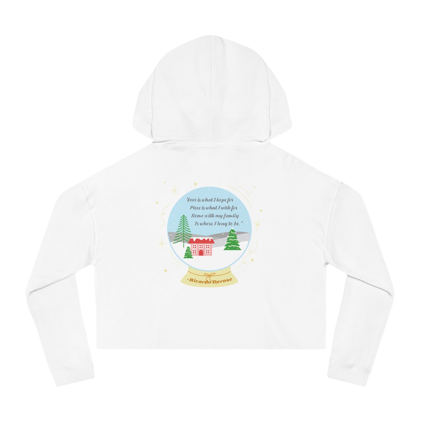 A Christmas Story - Women’s Cropped Hooded Sweatshirt