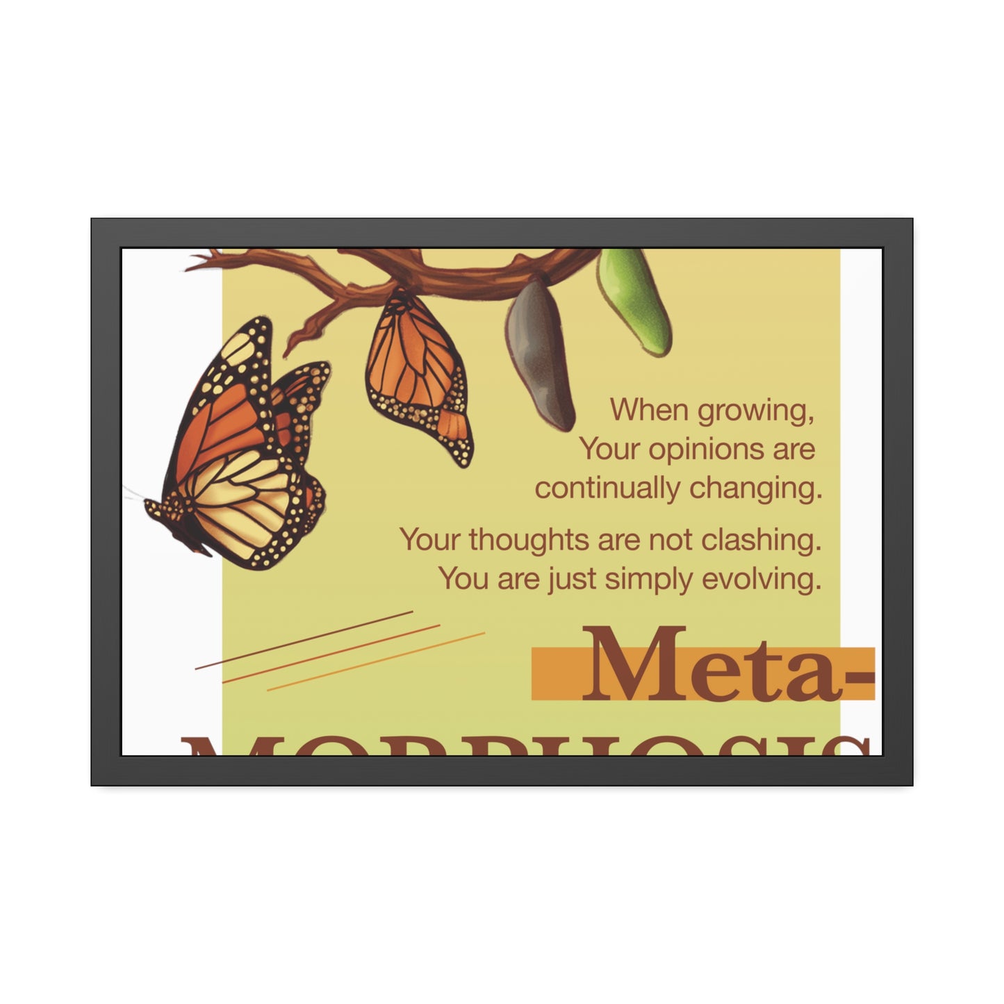 Metamorphosis Framed Paper Posters