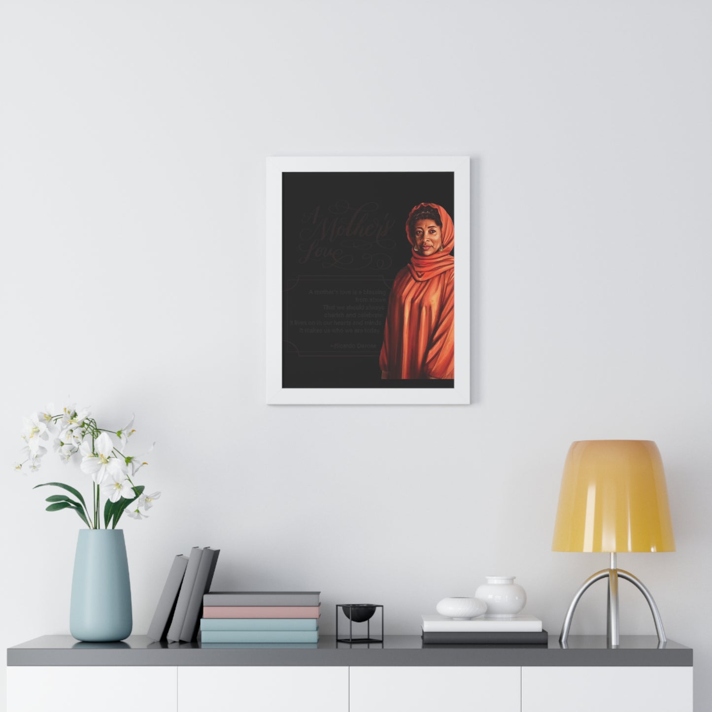 A Mother's Love- Framed Vertical Poster