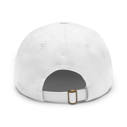 Aids Is Silent - Dad Hat with Leather Patch (Rectangle)