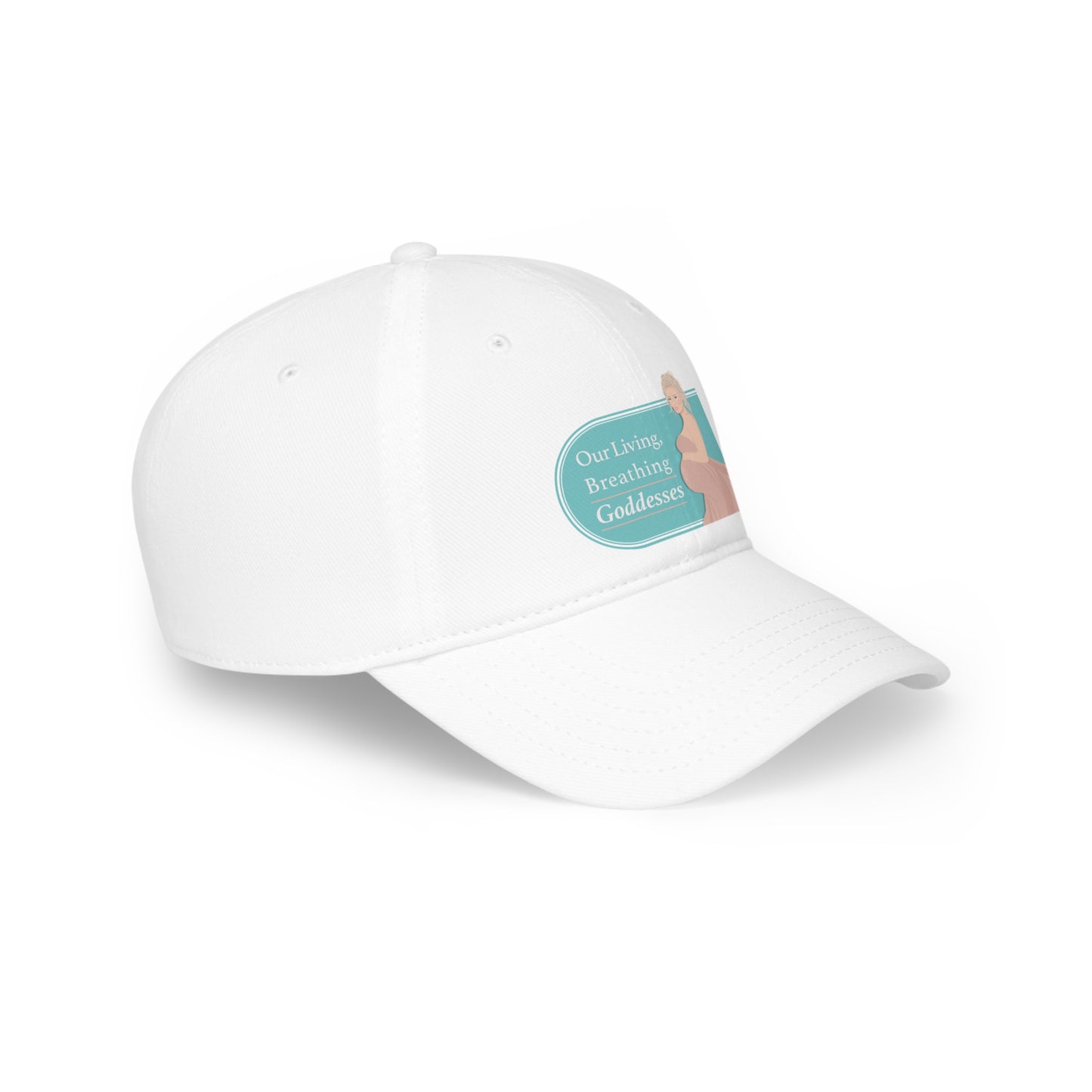 Our Living, Breathing Goddess_Low Profile Baseball Cap