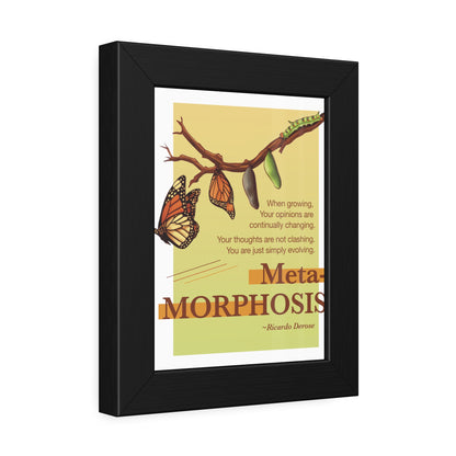 Ricardo Derose Metamorphosis Framed Paper Posters