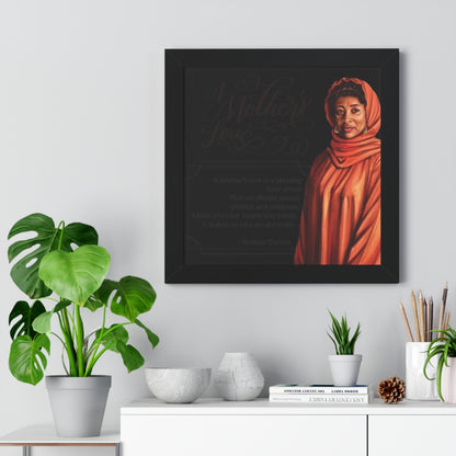 A Mother's Love- Framed Vertical Poster