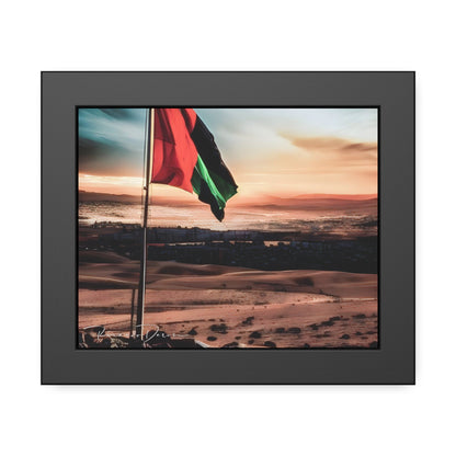 Palestine Flag Framed Poster