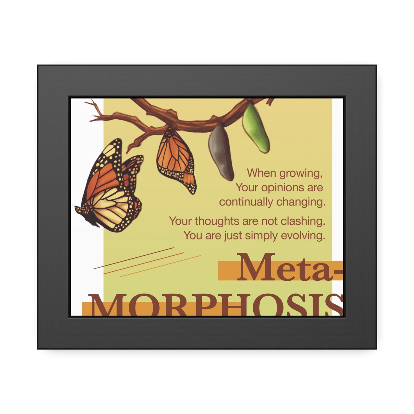 Metamorphosis Framed Paper Posters