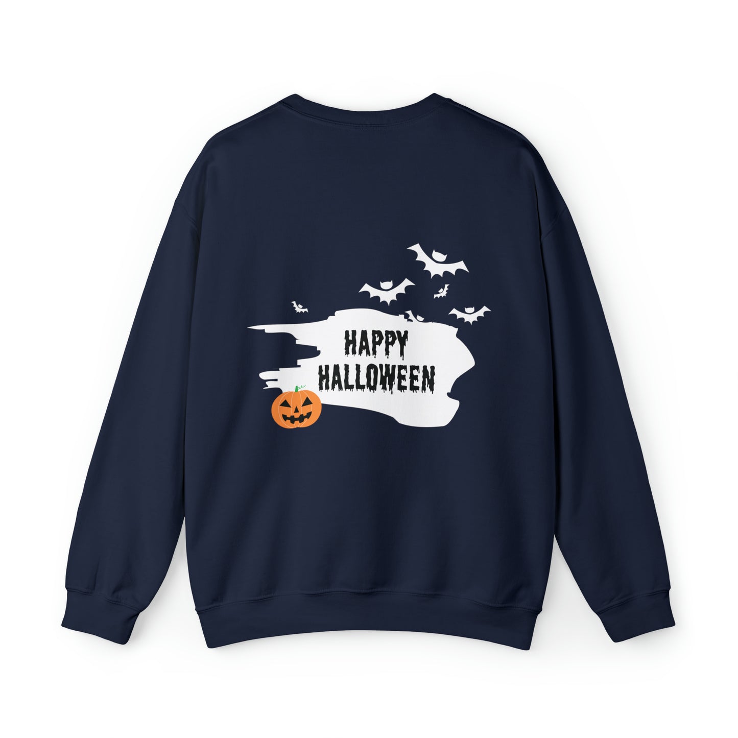 Halloween Jack o Lantern_Unisex Heavy Blend™ Crewneck Sweatshirt - Derose Entertainment 