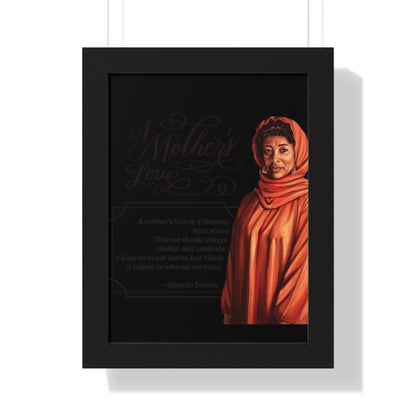 A Mother's Love- Framed Vertical Poster