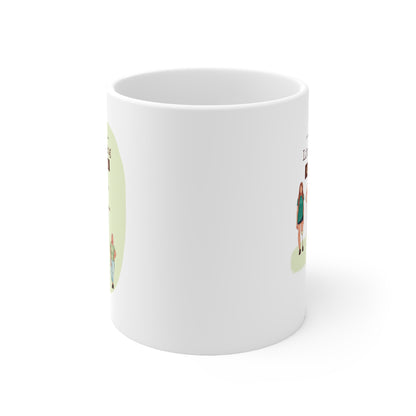 Ricardo Derose Our Living, Breathing Goddess - Ceramic Mug