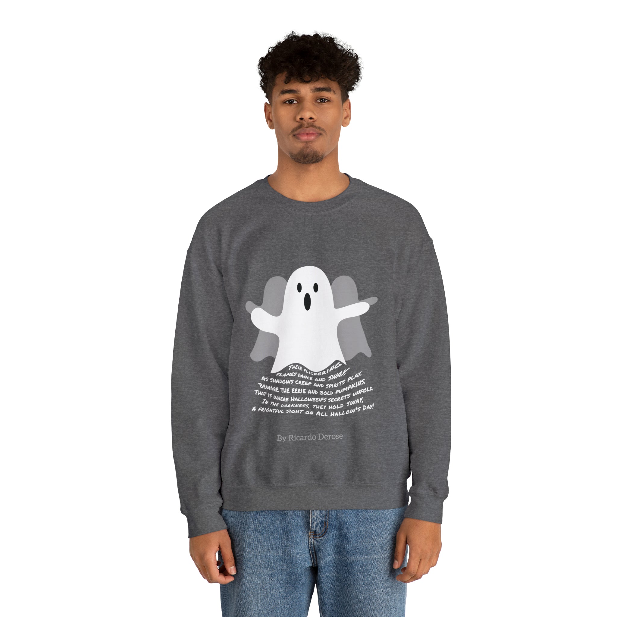 Halloween Secret_Unisex Heavy Blend™ Crewneck Sweatshirt - Derose Entertainment 