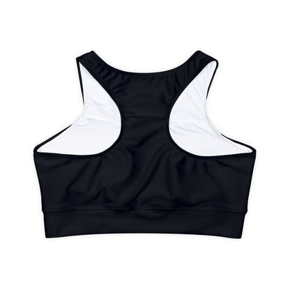 Priscilla - Fully Lined, Padded Sports Bra (AOP)