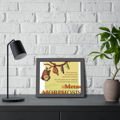 Metamorphosis Framed Paper Posters