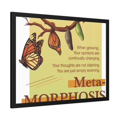 Ricardo Derose Metamorphosis Framed Paper Posters