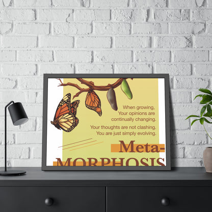 Metamorphosis Framed Paper Posters