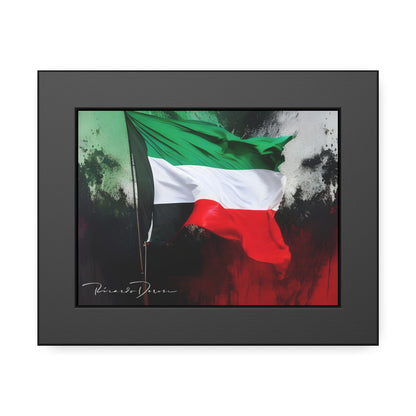 Palestine Flag Framed Poster