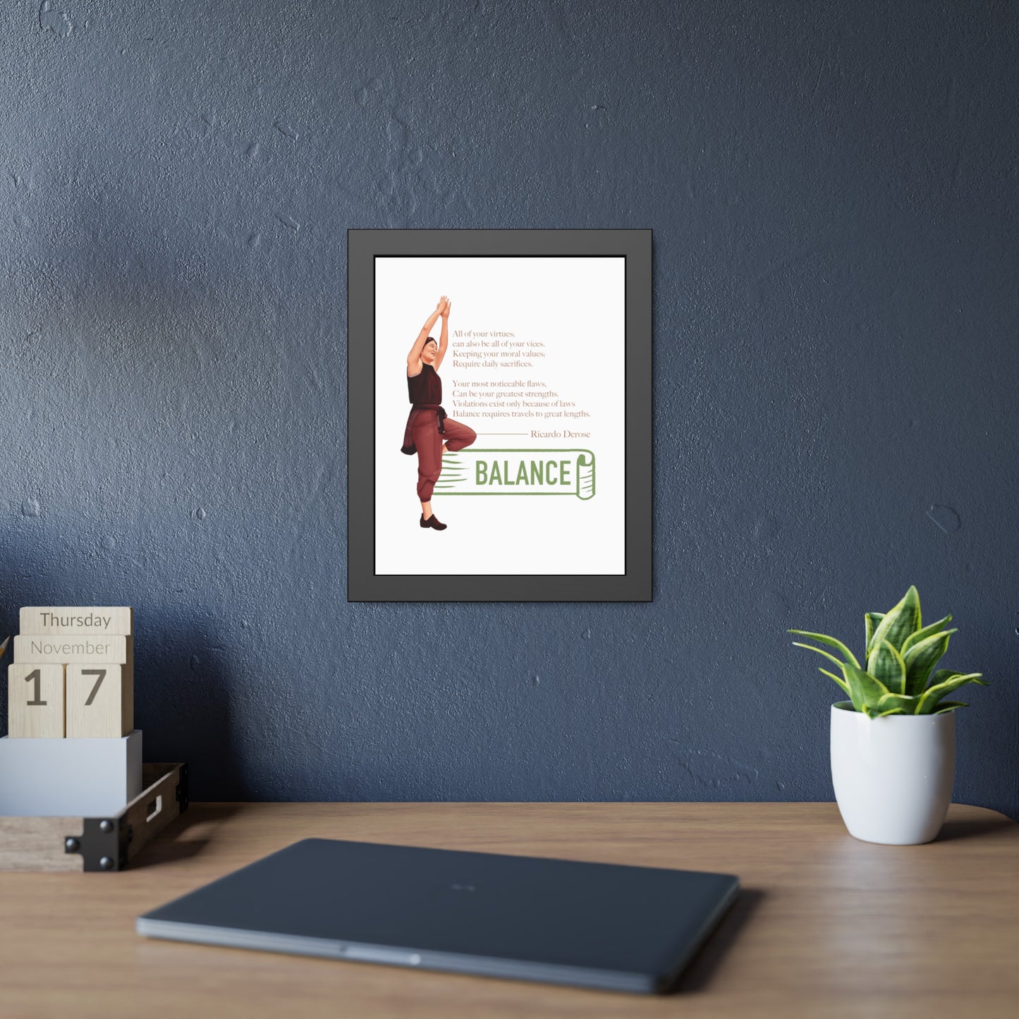 Framed Paper Posters