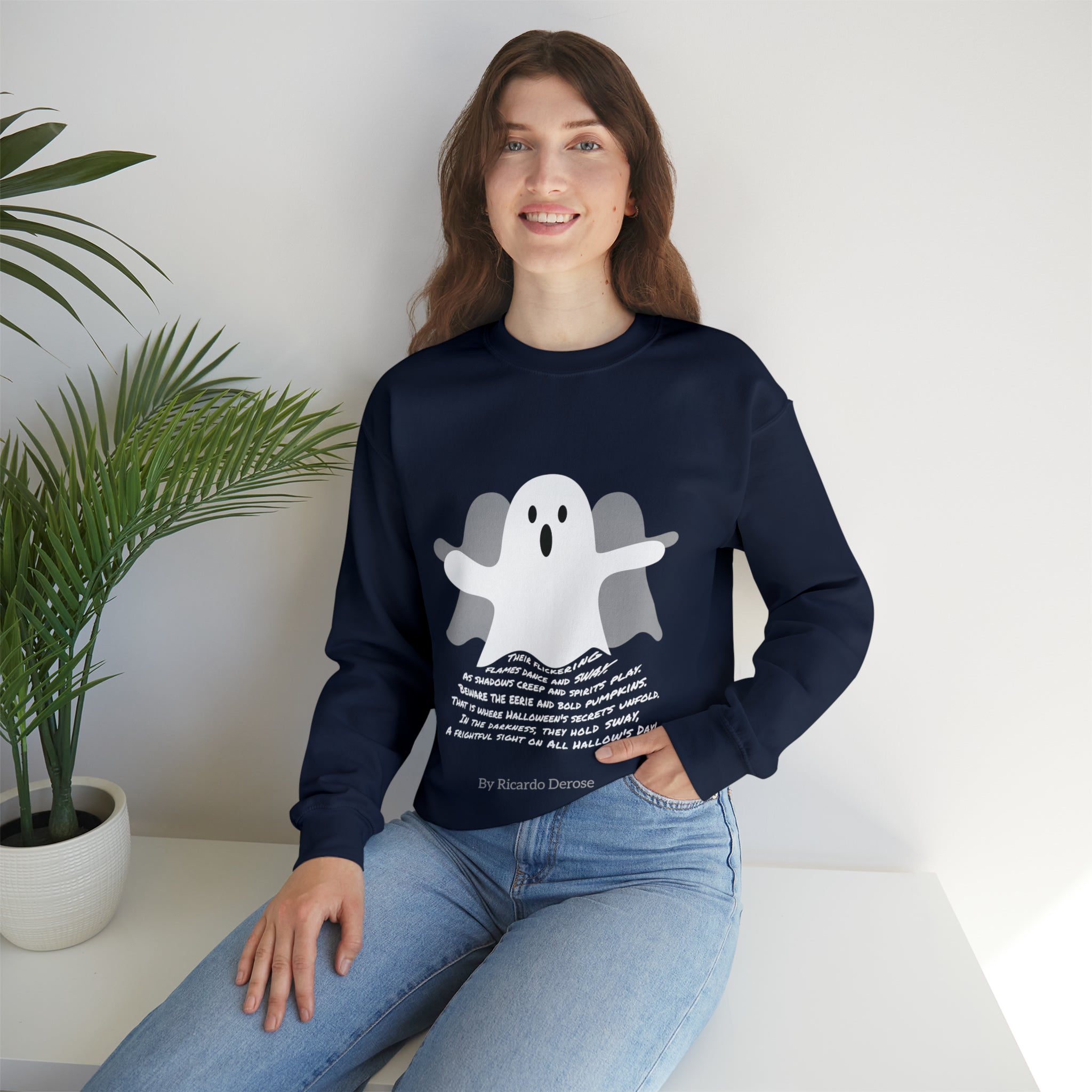 Halloween Secret_Unisex Heavy Blend™ Crewneck Sweatshirt - Derose Entertainment 