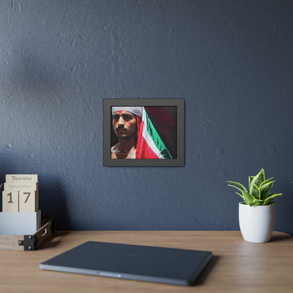 Palestine Man Framed Poster