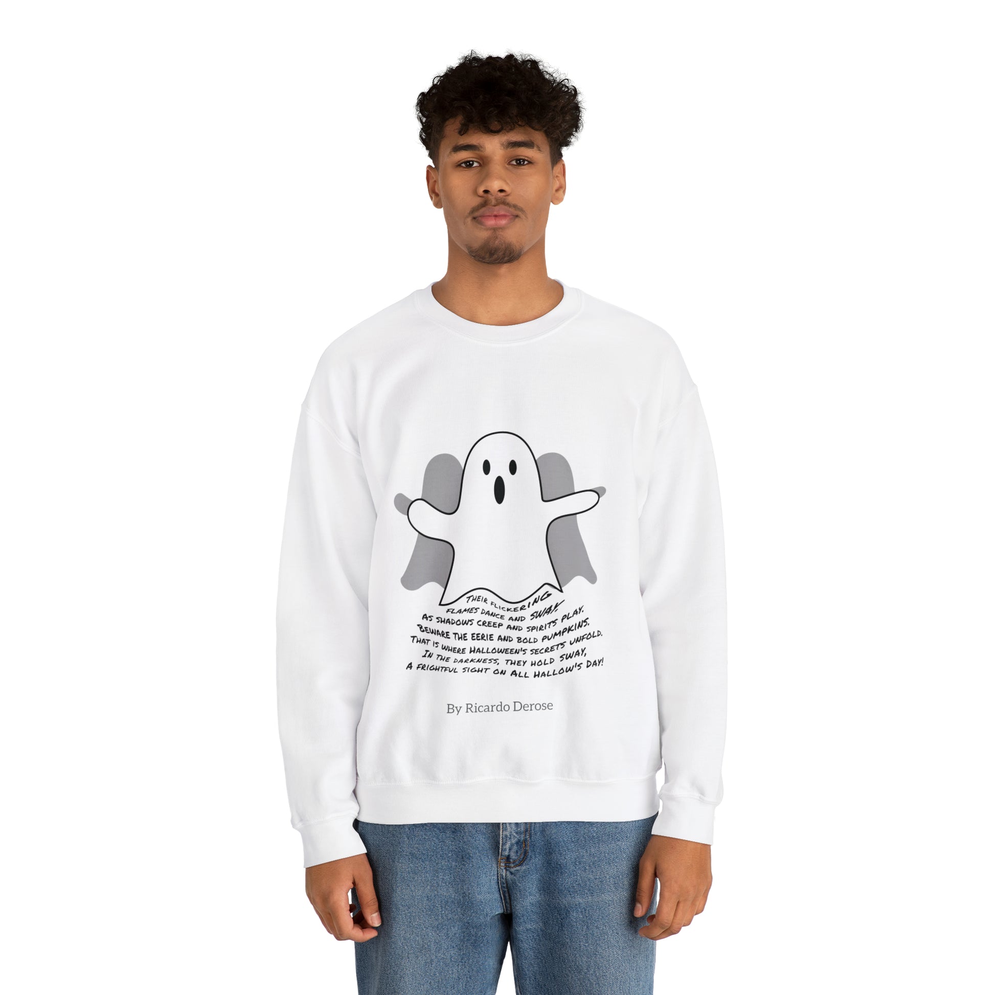 Halloween Secret_Unisex Heavy Blend™ Crewneck Sweatshirt - Derose Entertainment 