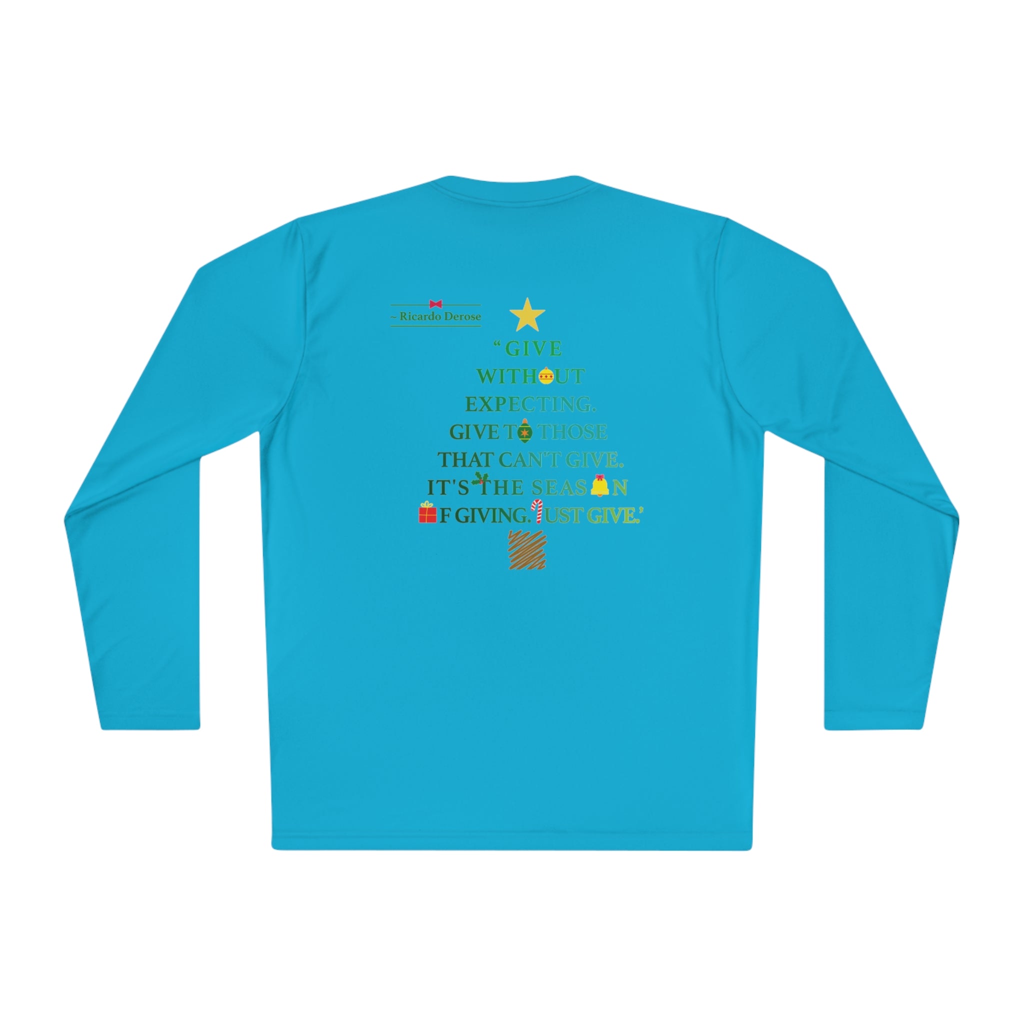 Ricardo Derose Giving Without Expecting_from A Christmas Story Long Sleeves Shirt