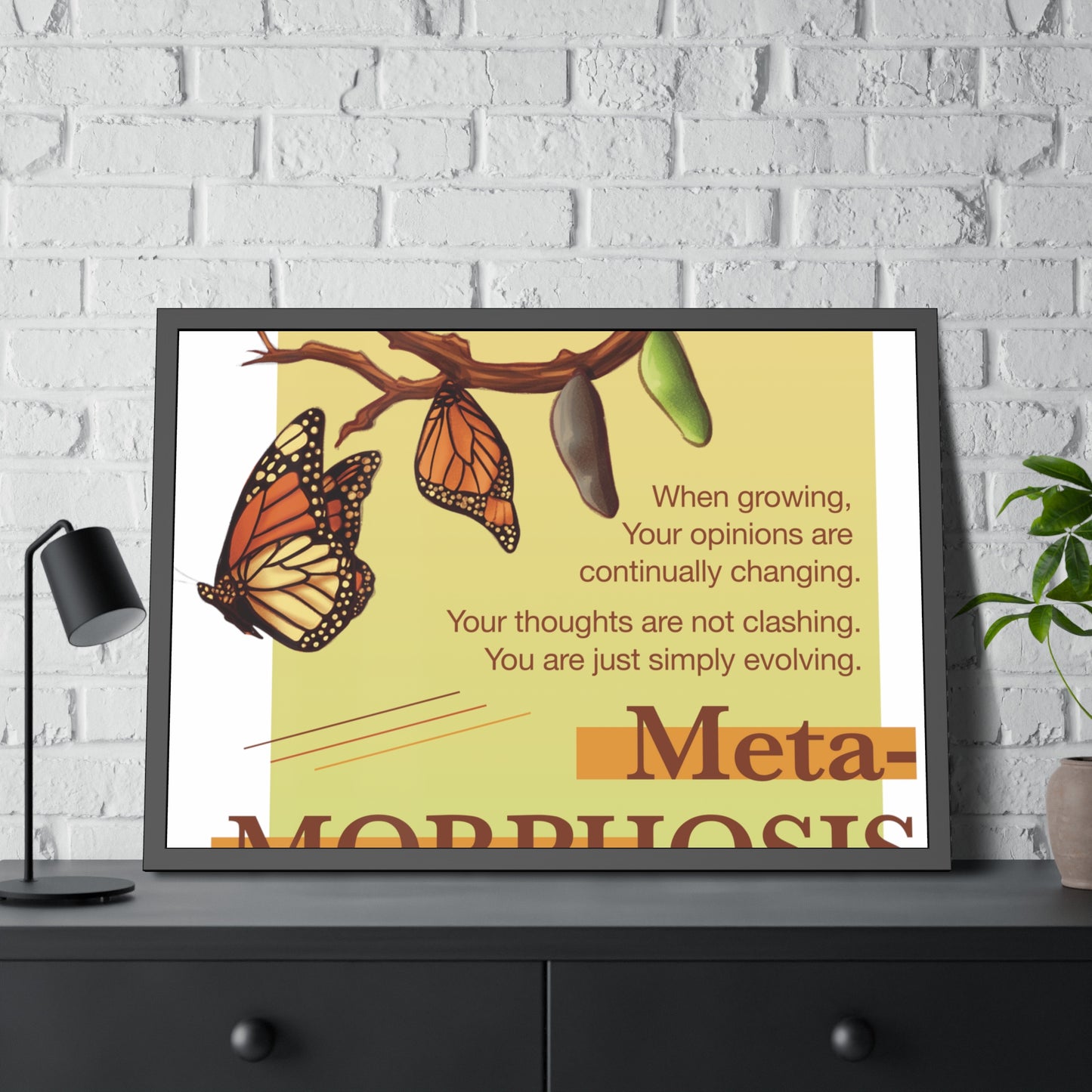 Metamorphosis Framed Paper Posters