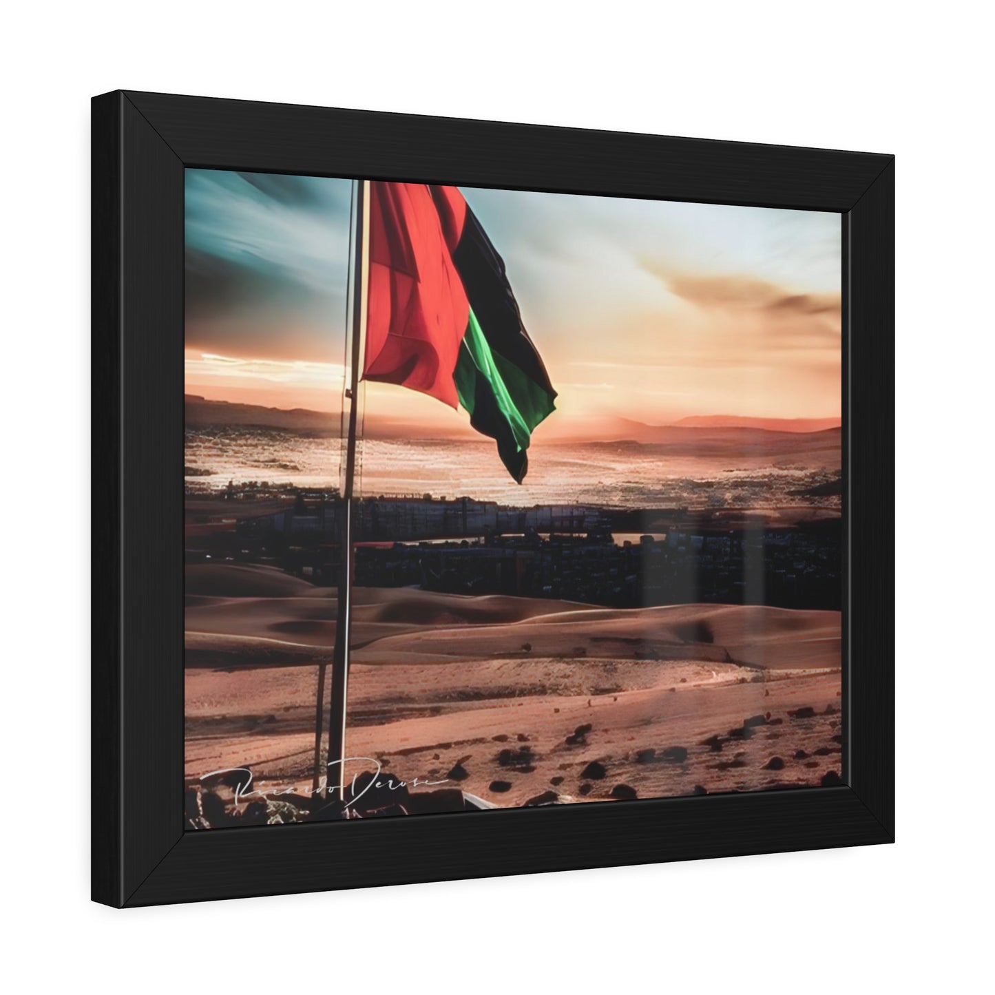 Palestine Flag Framed Poster