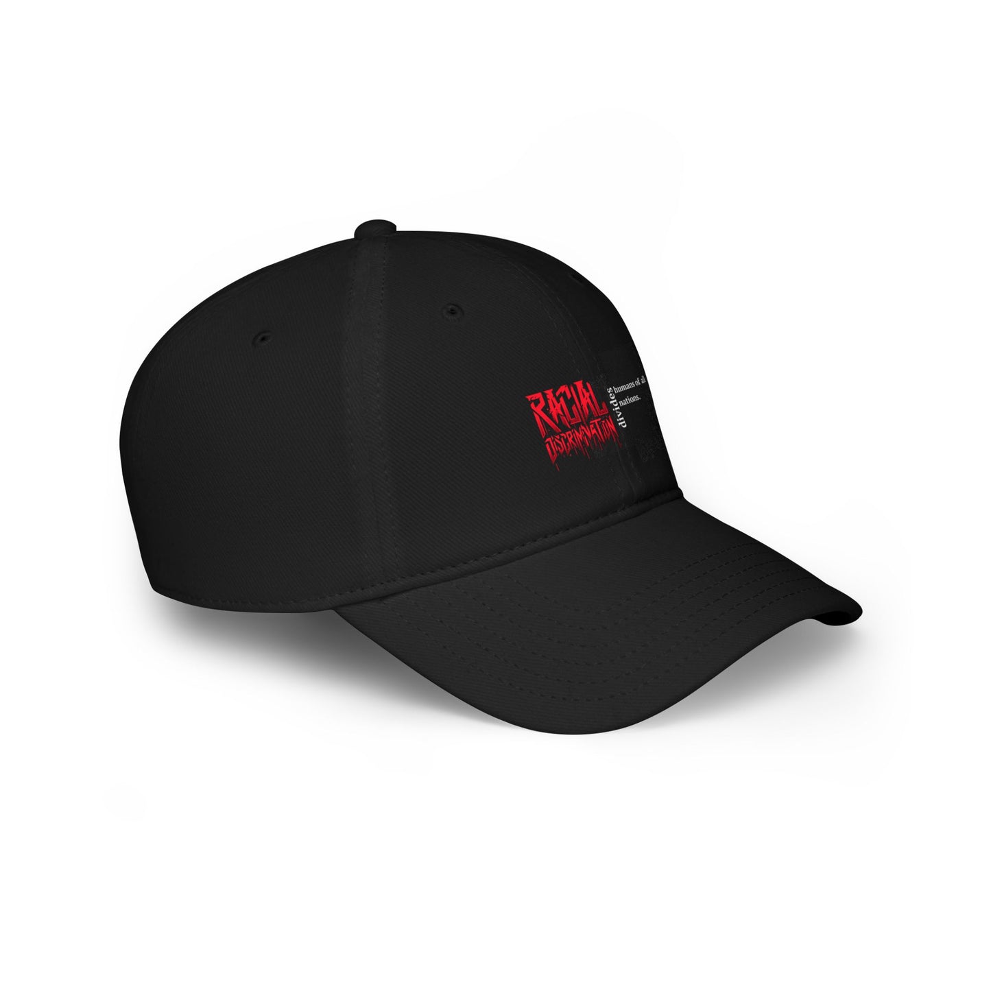 Racial Discrimination - Low Profile Baseball Cap