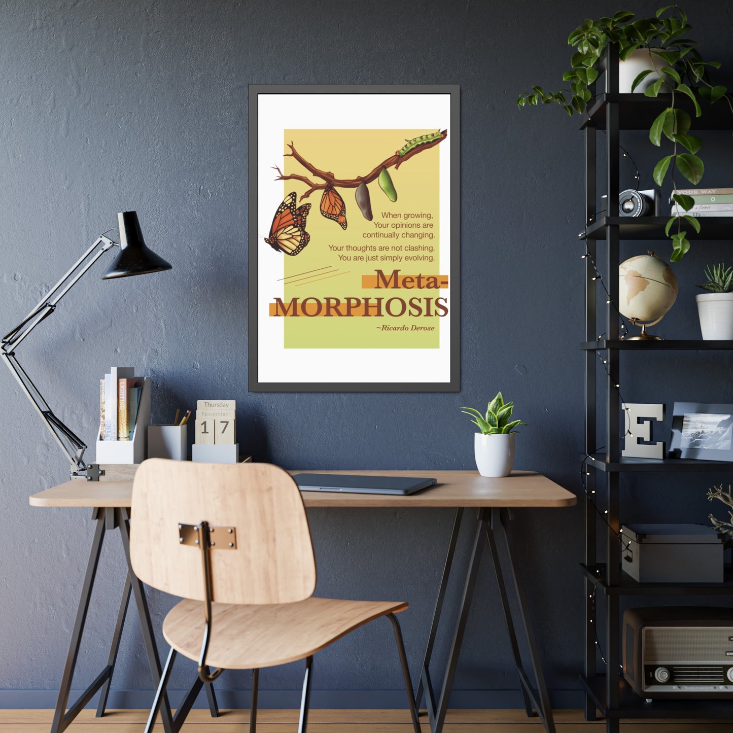 Metamorphosis Framed Paper Posters