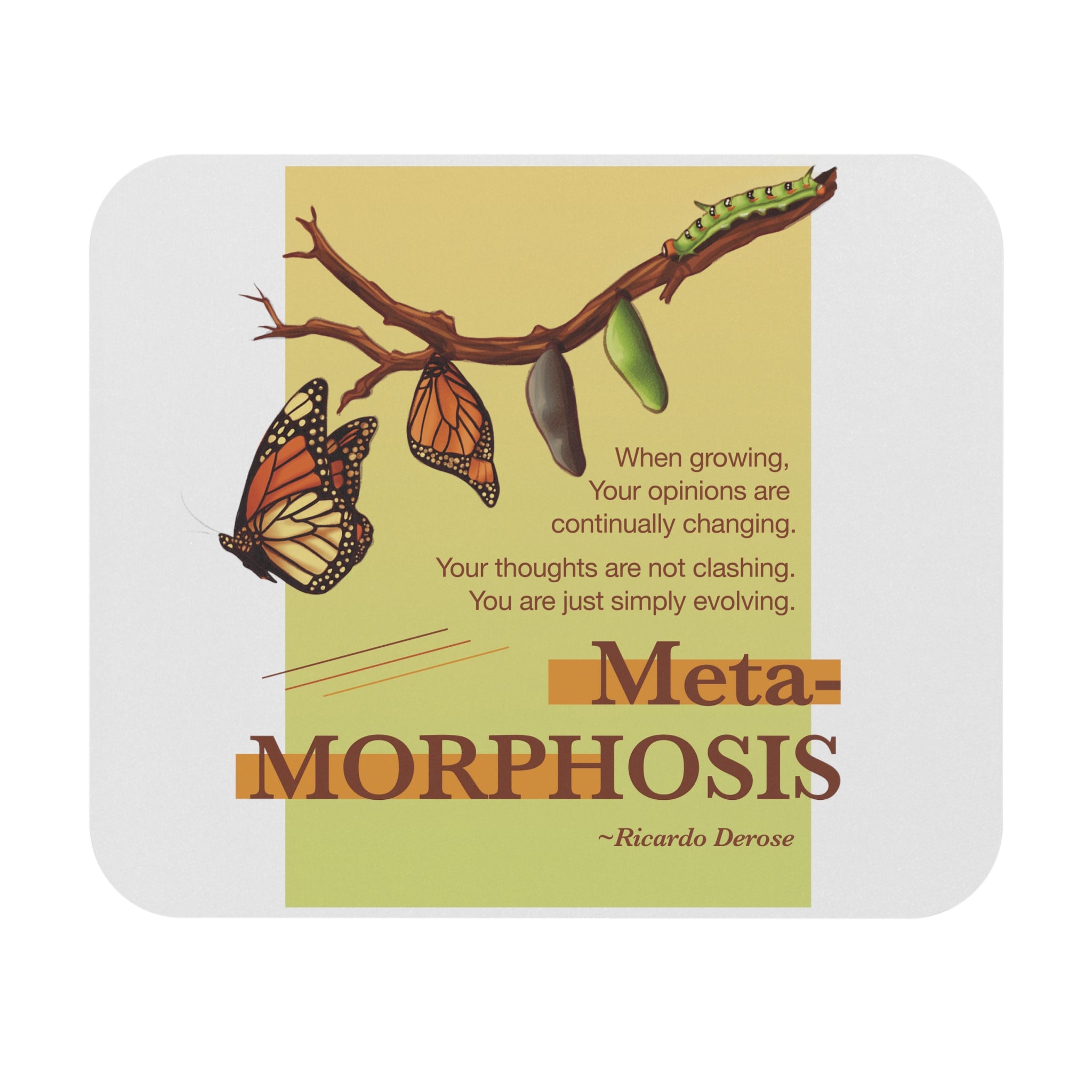 Ricardo Derose Metamorphosis 2_Mouse Pad (Rectangle)