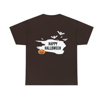 Halloween Jack o Lantern_Unisex Heavy Cotton Tee - Derose Entertainment 