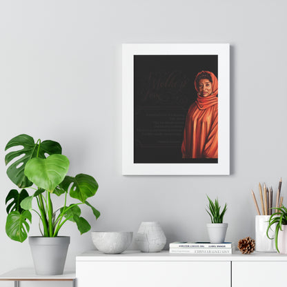 A Mother's Love- Framed Vertical Poster