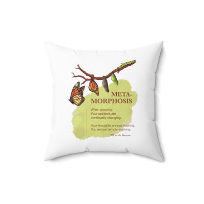 Metamorphosis 3_Spun Polyester Square Pillow