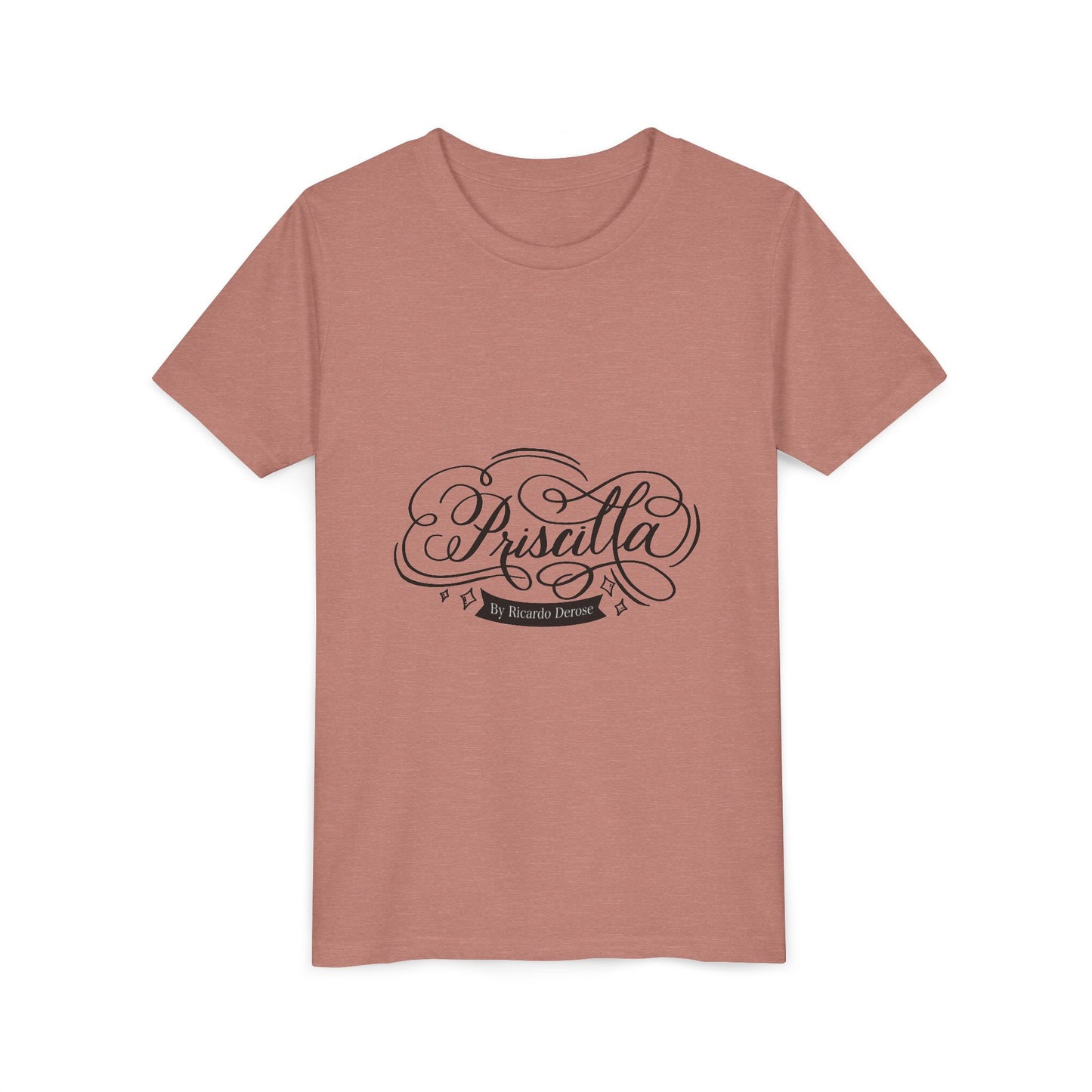 Personalized Priscilla Youth Short Sleeve Tee - Stylish & Comfortable Kids' T-Shirt