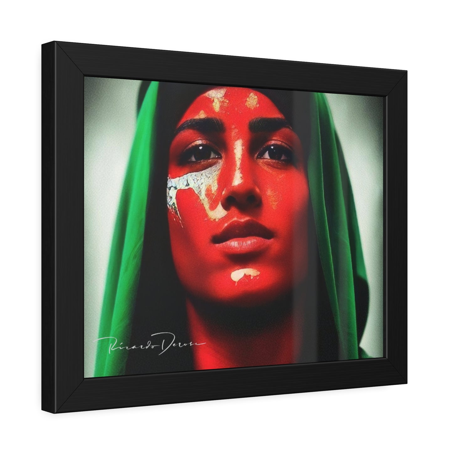 Palestine Girl Framed Poster