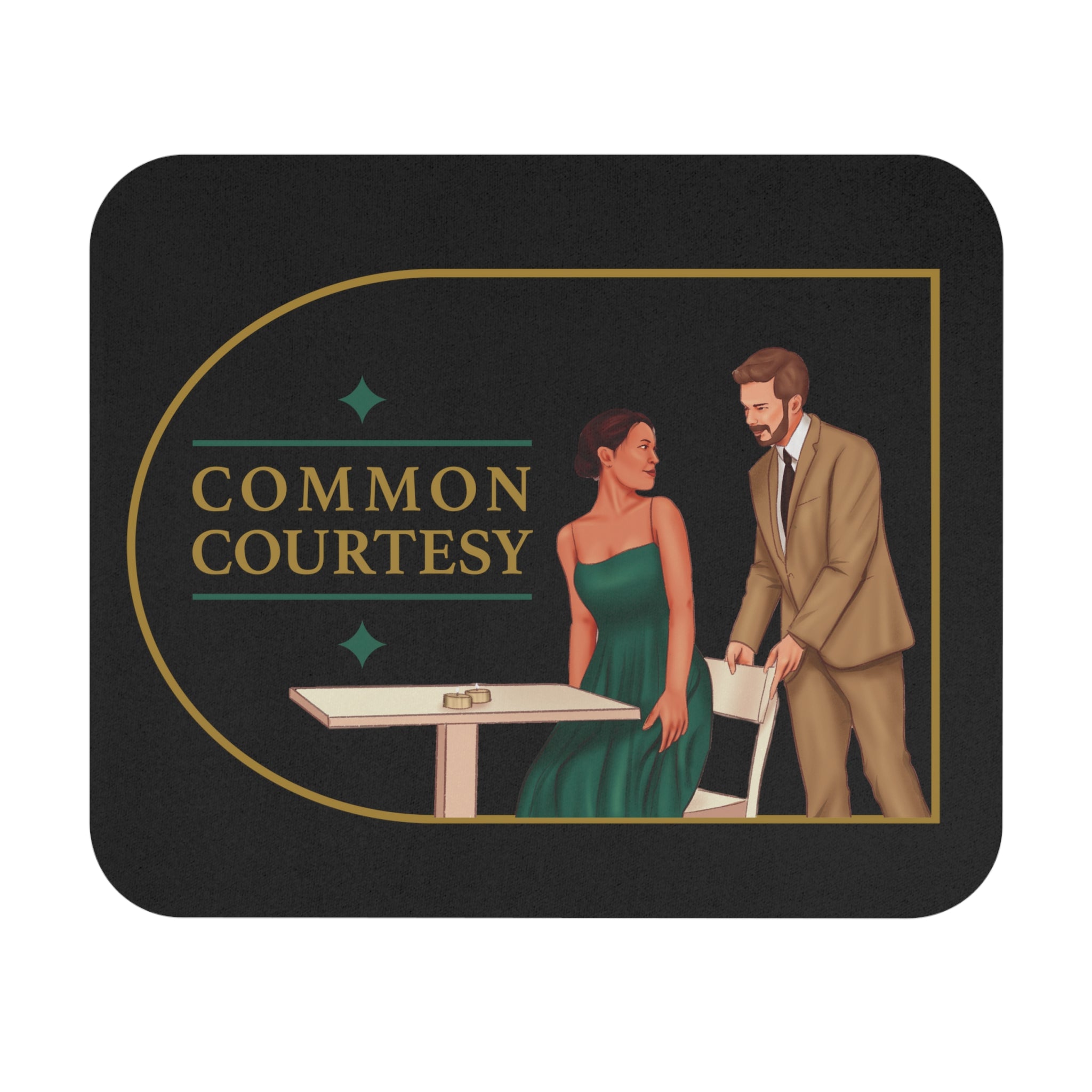 Common Courtesy_Mouse Pad (Rectangle)