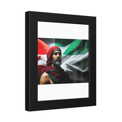 Framed Free Palestine Paper Posters