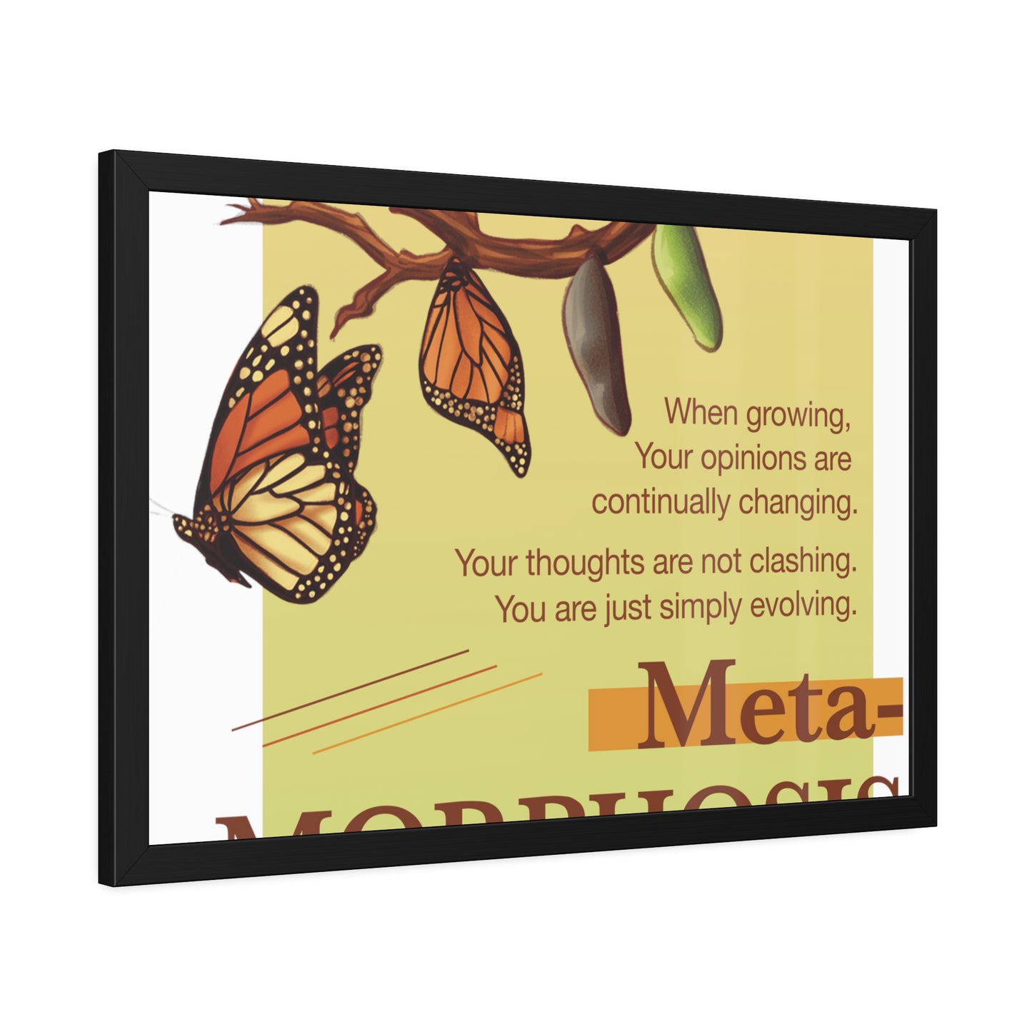 Metamorphosis Framed Paper Posters