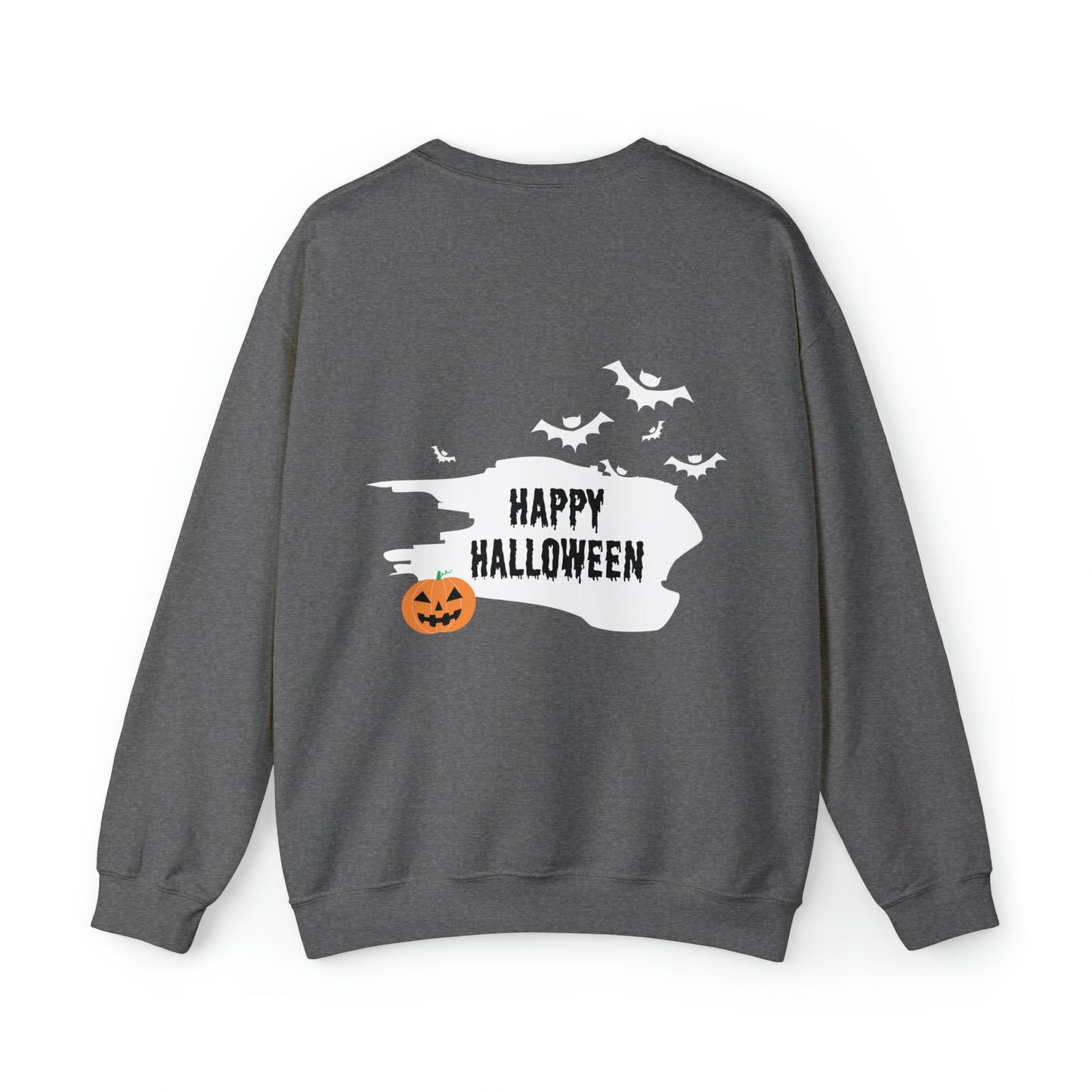 Halloween Jack o Lantern_Unisex Heavy Blend™ Crewneck Sweatshirt - Derose Entertainment 