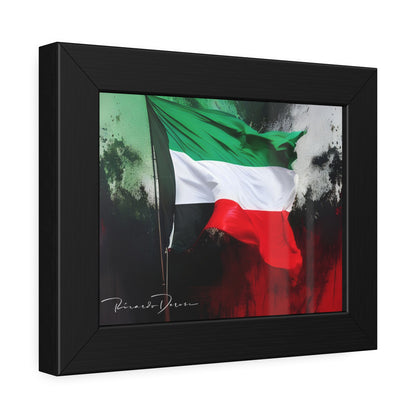 Palestine Flag Framed Poster