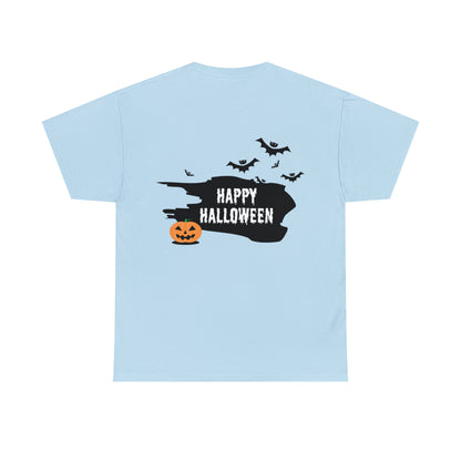 Halloween Jack o Lantern_Unisex Heavy Cotton Tee - Derose Entertainment 