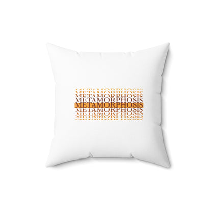 Metarmophosis 2_Spun Polyester Square Pillow