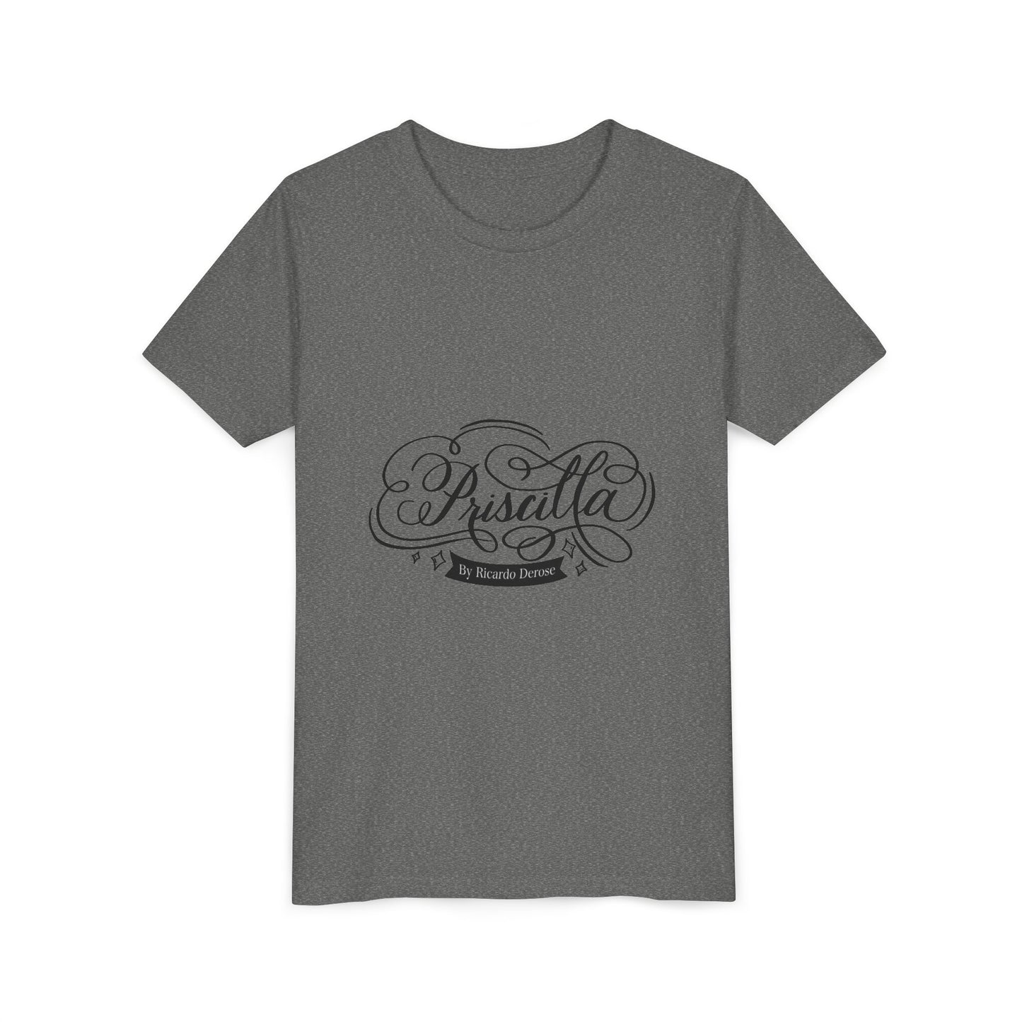 Personalized Priscilla Youth Short Sleeve Tee - Stylish & Comfortable Kids' T-Shirt