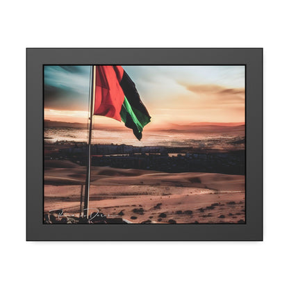 Palestine Flag Framed Poster