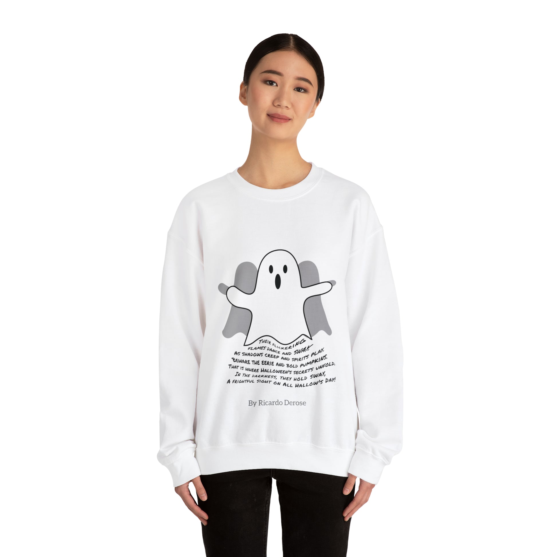 Halloween Secret_Unisex Heavy Blend™ Crewneck Sweatshirt - Derose Entertainment 