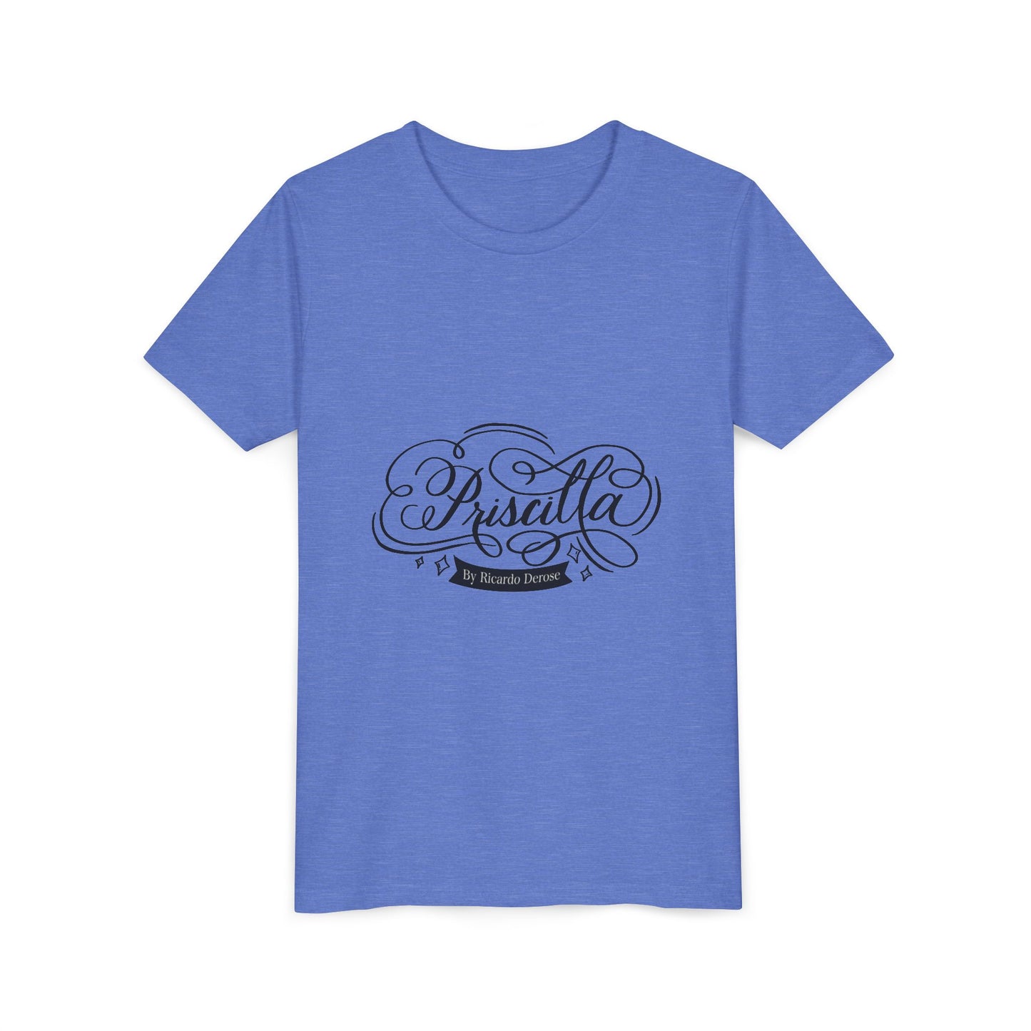 Personalized Priscilla Youth Short Sleeve Tee - Stylish & Comfortable Kids' T-Shirt