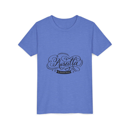 Personalized Priscilla Youth Short Sleeve Tee - Stylish & Comfortable Kids' T-Shirt